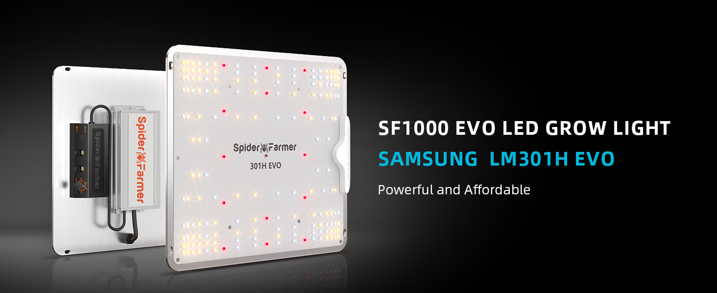SF1000-Samsung lm301h evo 100w led grow light