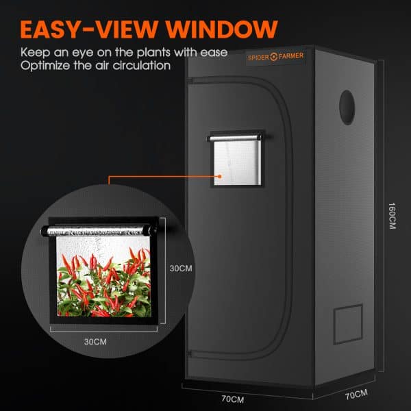 Spider Farmer 2x2 indoor grow tent