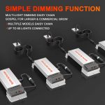 Spider Farmer SF7000 LED Grow Light Daisy Chain Feature - Connect Multiple Lights for Enhanced Indoor Plant Growth