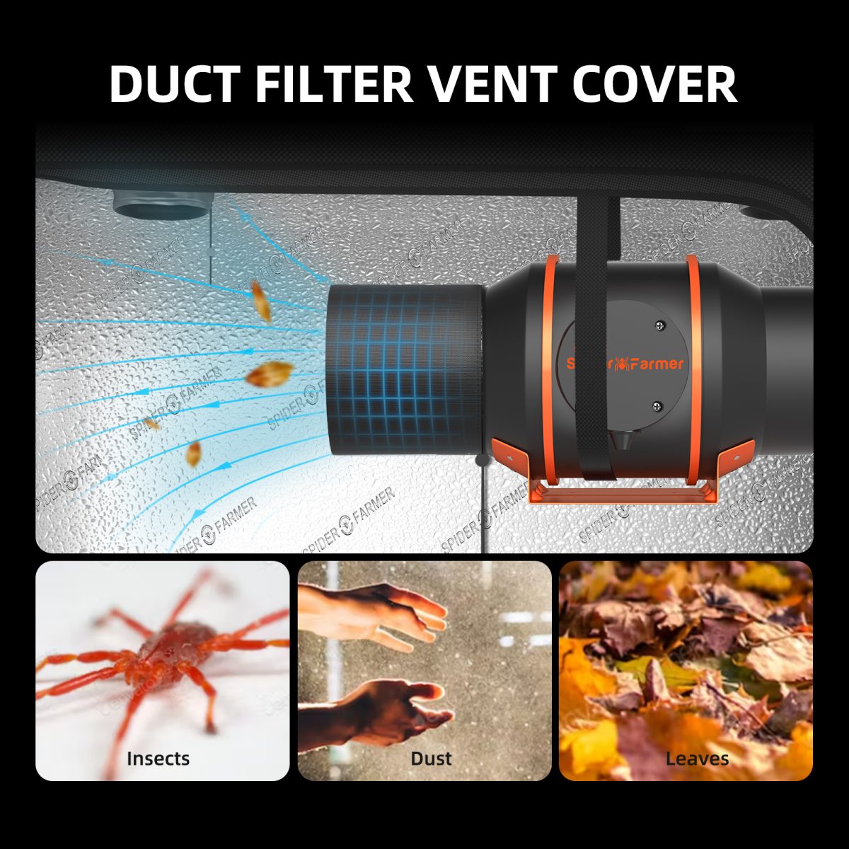 Spider Farmer Large Kit - Fan Dust Cover Image