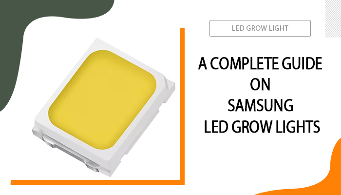 A Complete Guide On Samsung Led Grow Lights