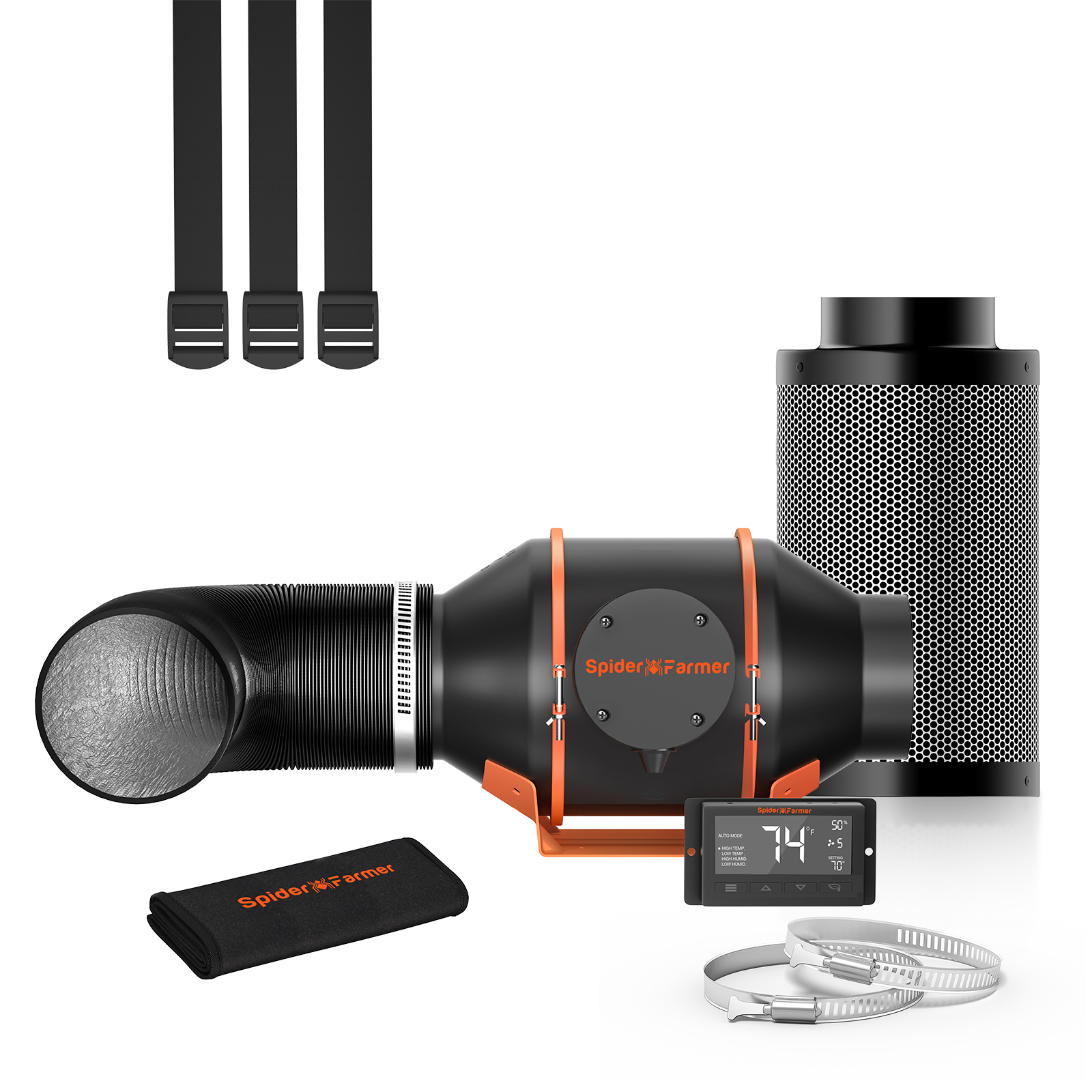 4 inch Inline Fan Kits