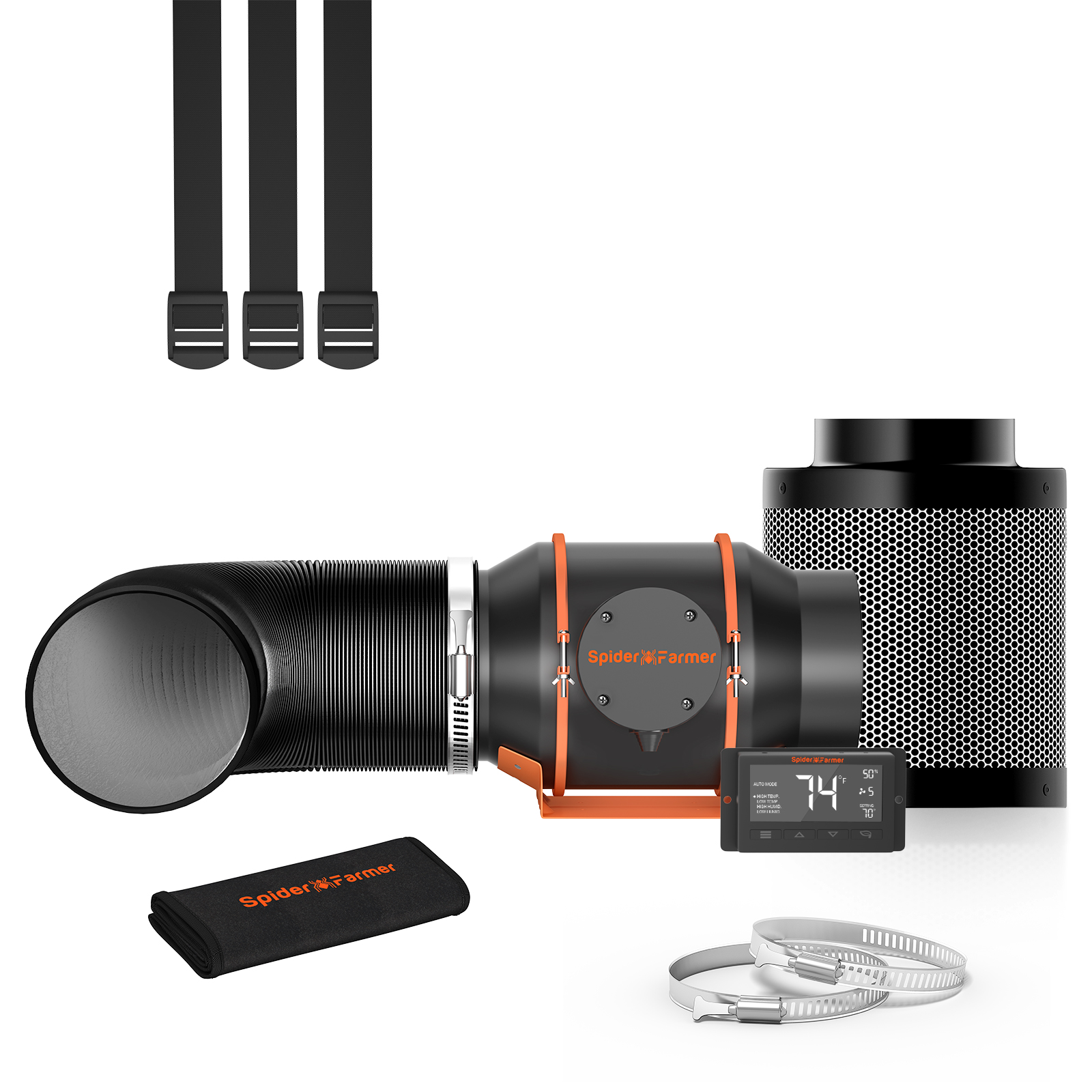 6 inch Inline Fan Kits