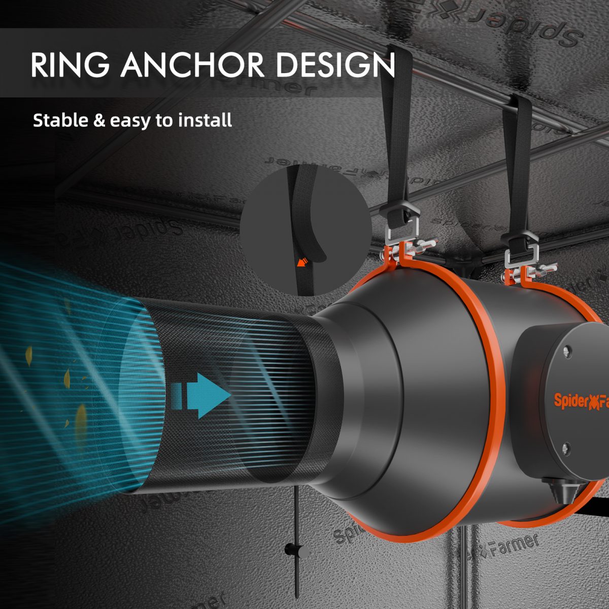 Ring Anchor design-Inline Fan