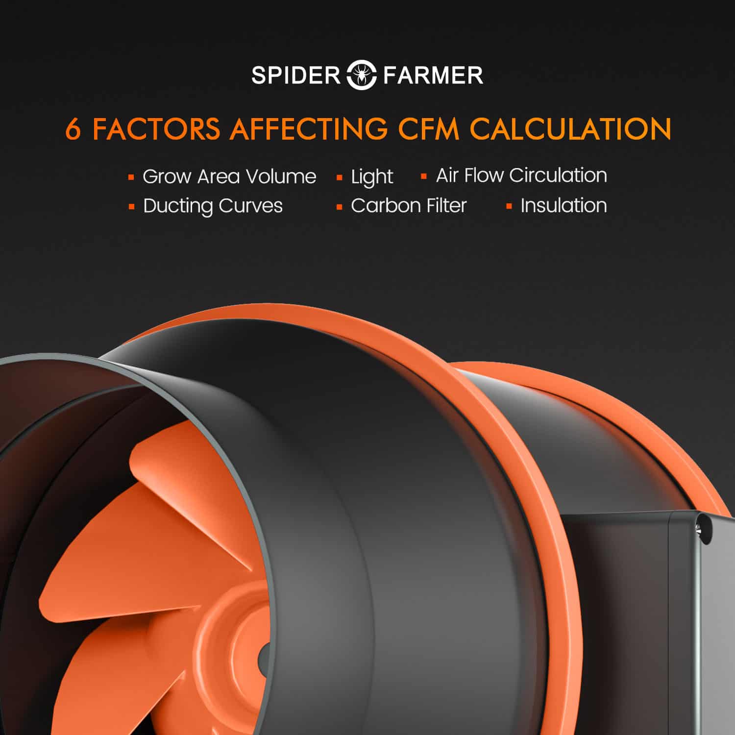 Spider Farmer inline fan