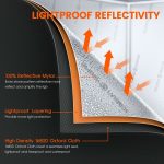 Spider Farmer grow tent with plants and LED grow lights