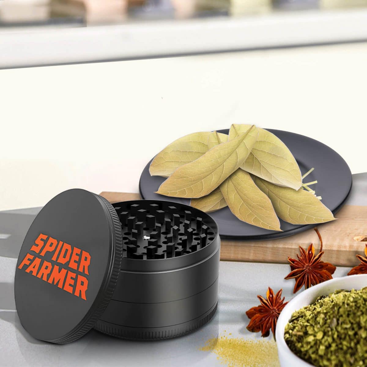 Spider Farmer Herb Grinder - Precision Grinding Tool