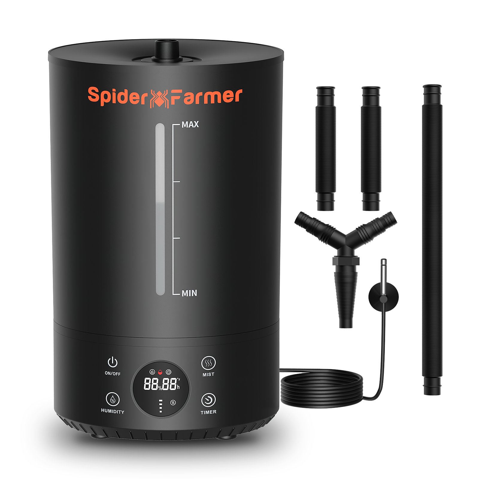 Spider Farmer Humidifier with Built-in Humidity Meter 4L 2-in-1 Cool M –  New Level Hydroponics