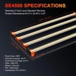 SE4500-Light Size