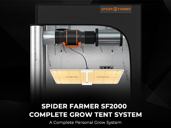 Spider Farmer 2X4 Complete Grow Tent Kits with Speed Controller-M-4