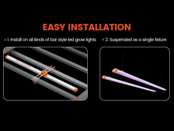 Spider Farmer UV & IR LED Grow Light Bar-M-A7