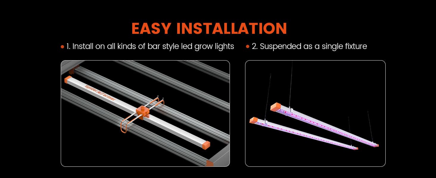 Spider Farmer UV & IR LED Grow Light Bar-PC-A7