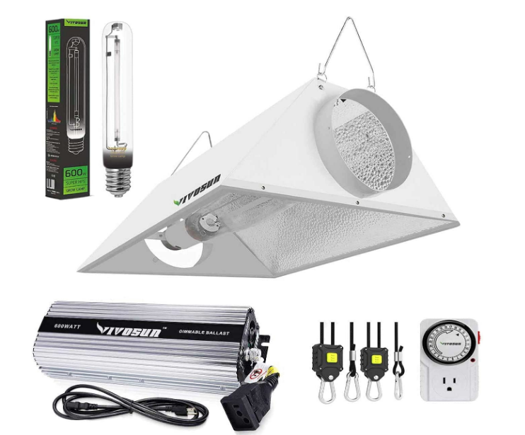 VIVOSUN Hydroponic 600 Watt HPS Grow Light