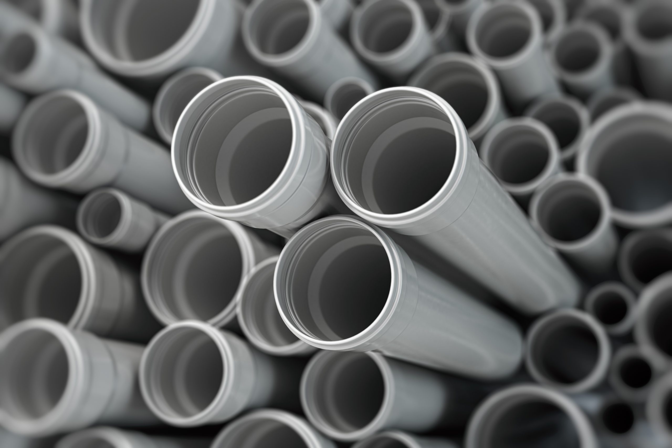 PVC pipes