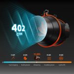 Spider Farmer Inline Fan CFM for Grow Tent Ventilation