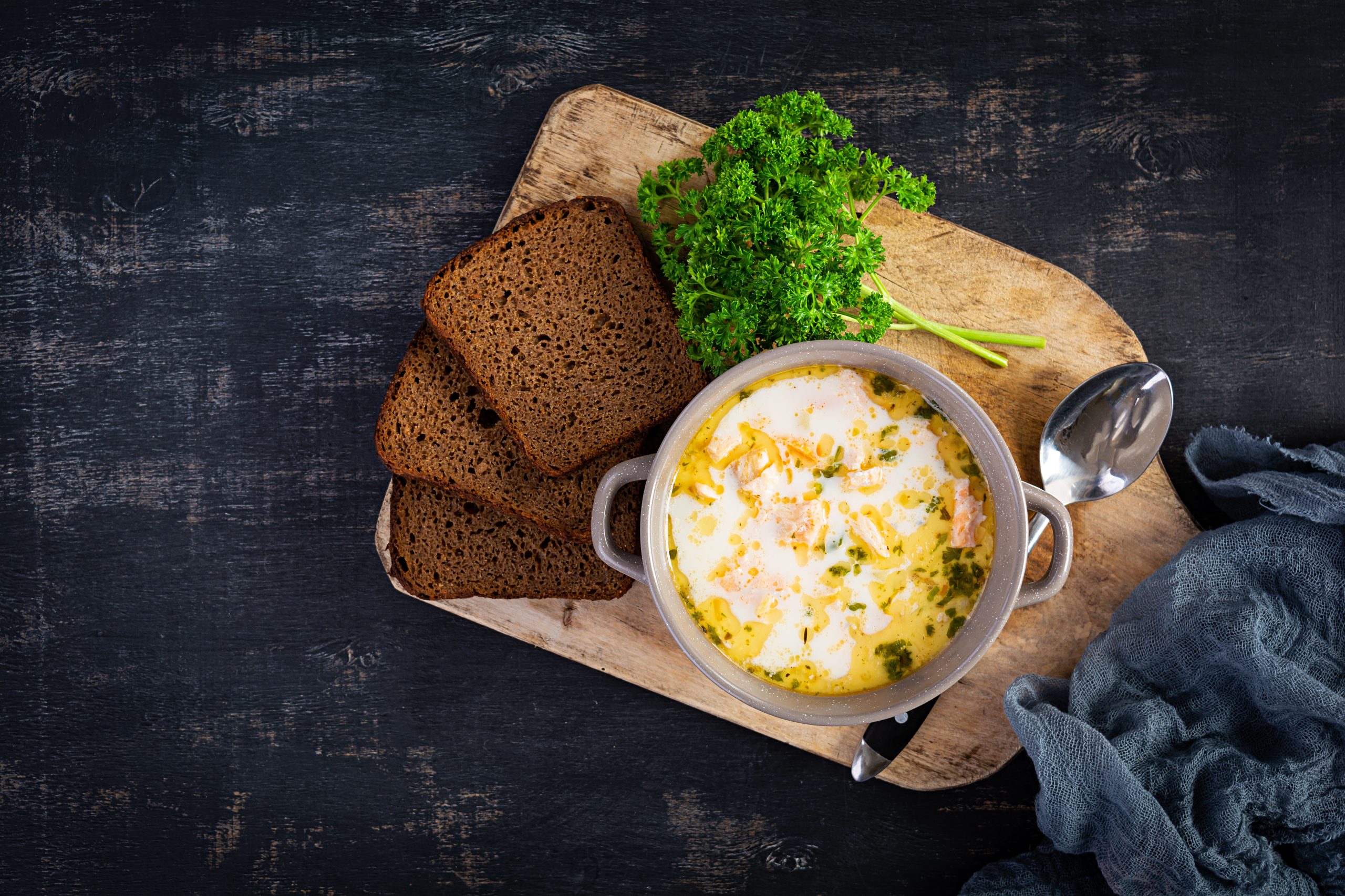 Creamy White Carrot Soup