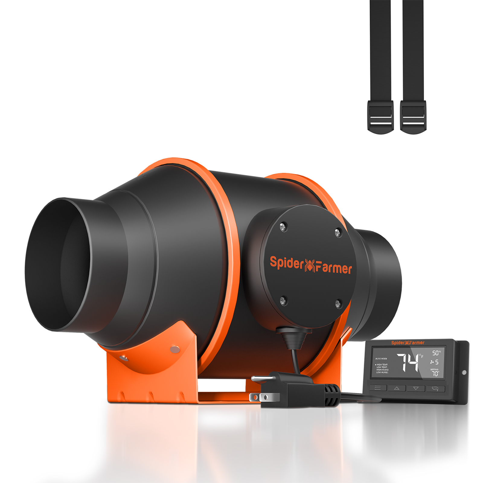 4-Inch Inline Fan-programmable