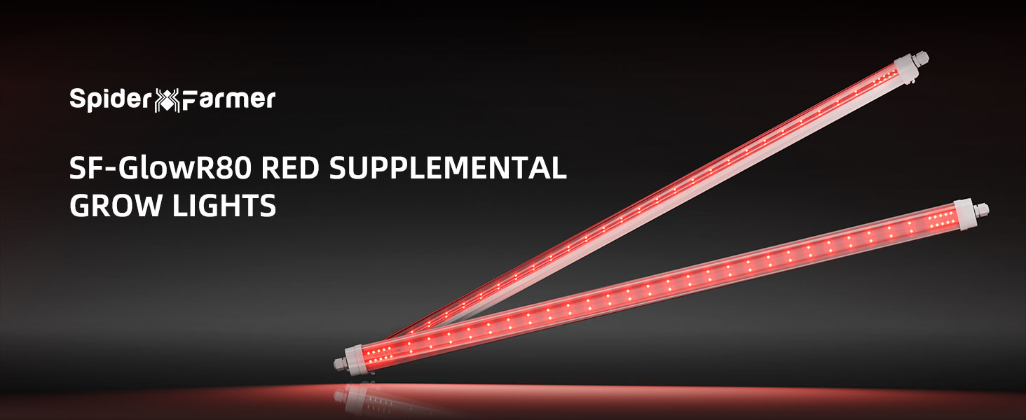 Spider Farmer GlowR80 Deep Red Spectrum 660nm Supplemental LED Grow Light Spider Farmer EU