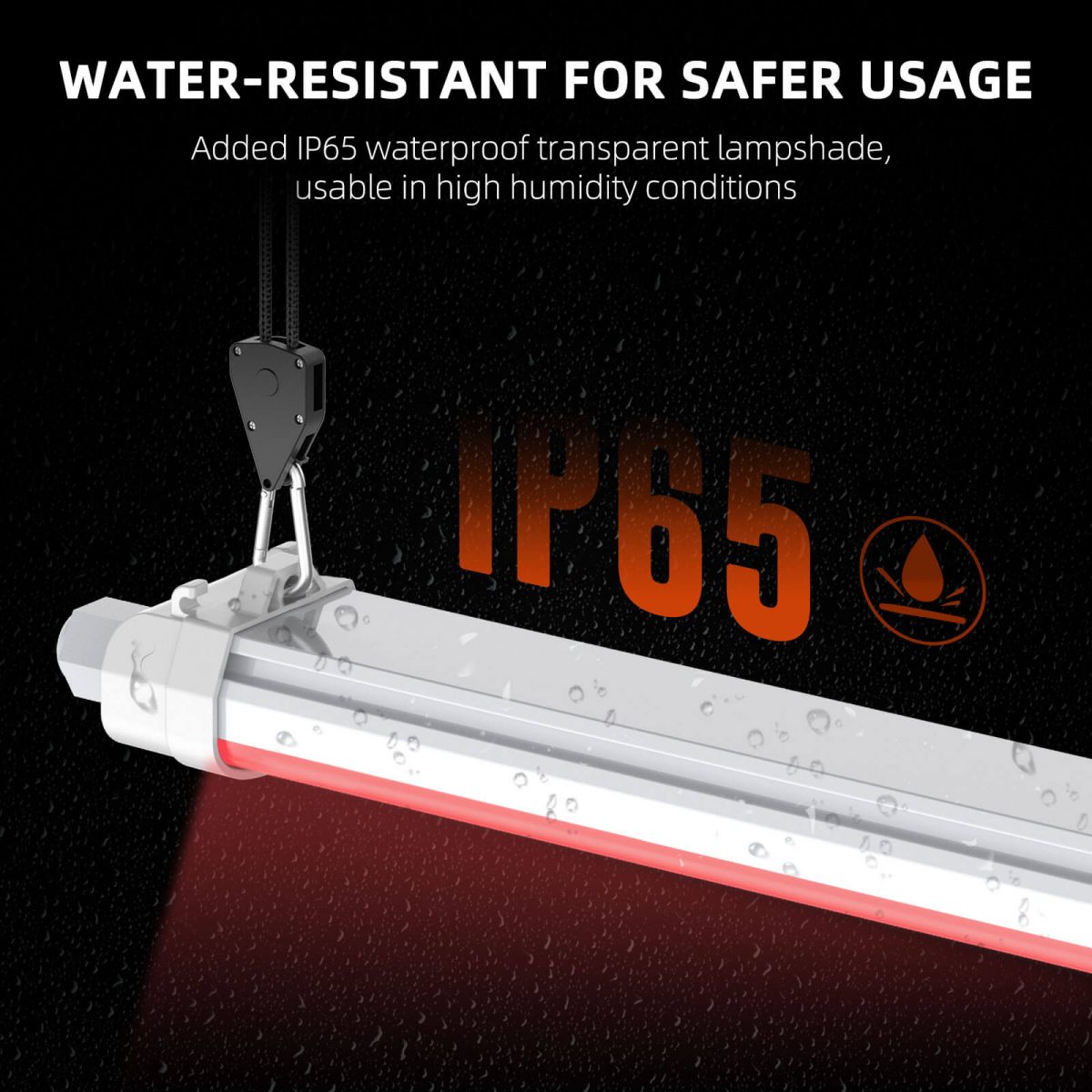 SF-Glowr40 IP65 Water-resistant