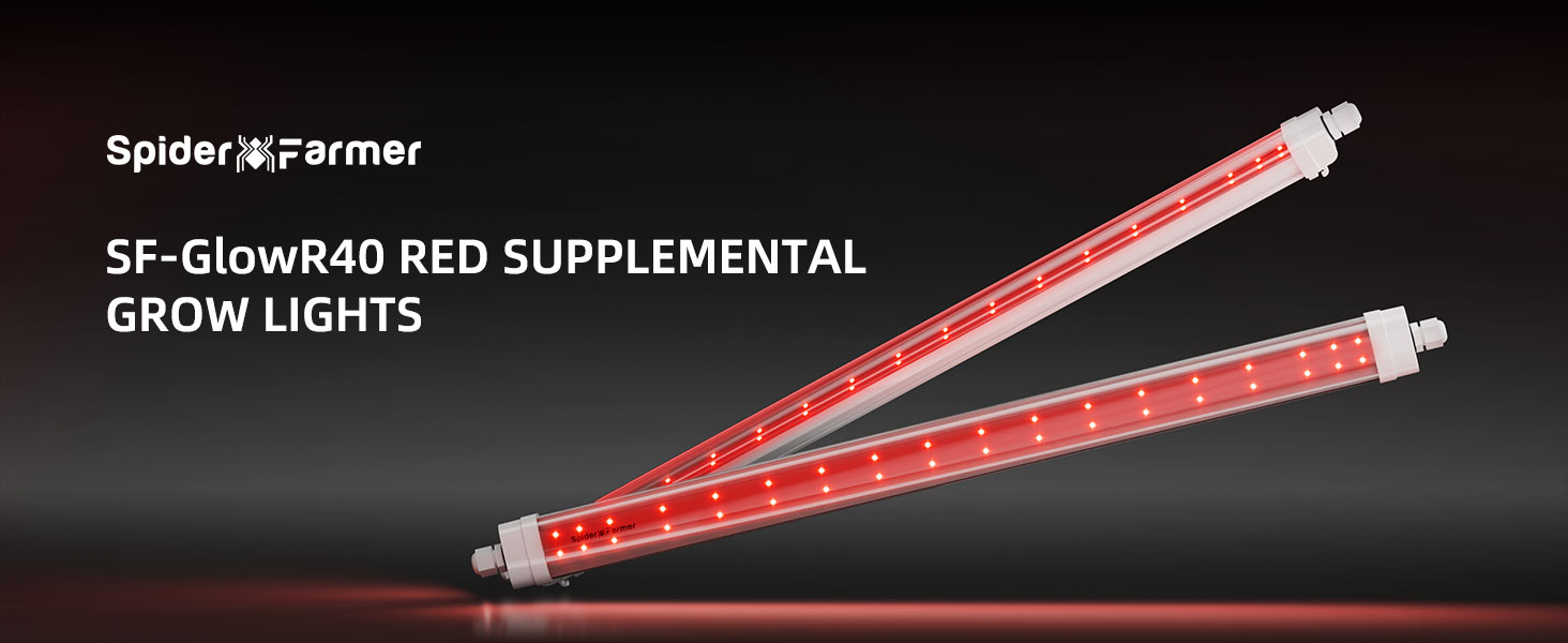 Spider farmer Glowr40 Deep Red Spectrum 660nm Supplemental LED Grow Light