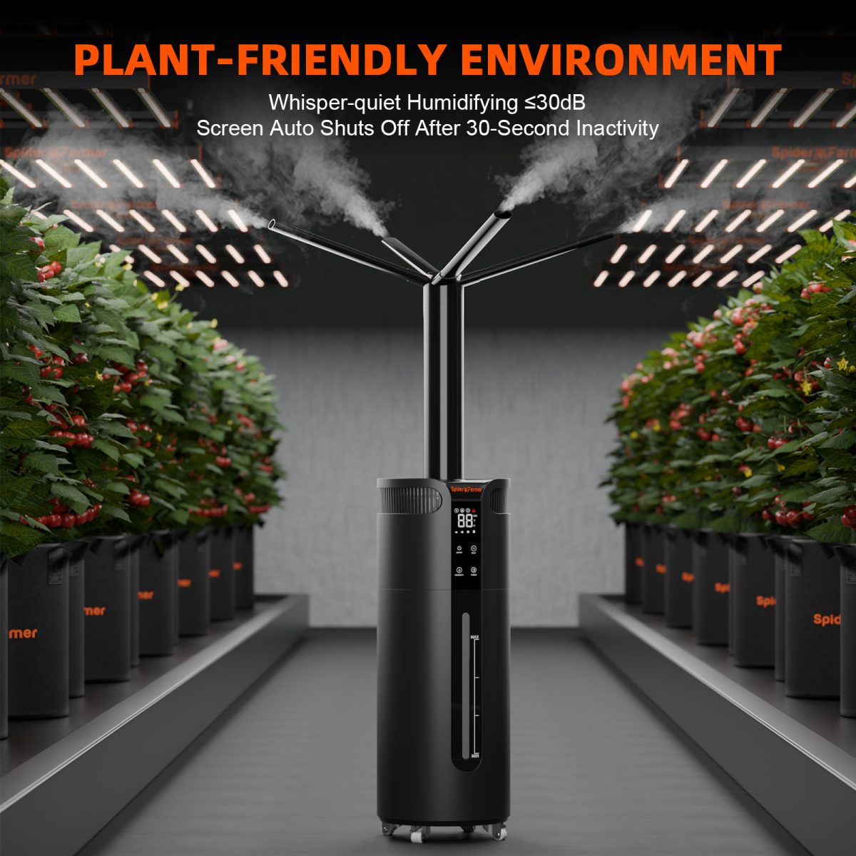 Spider Farmer 16L Humidifier - High Capacity Indoor Air Moisturizer for Plant Growth