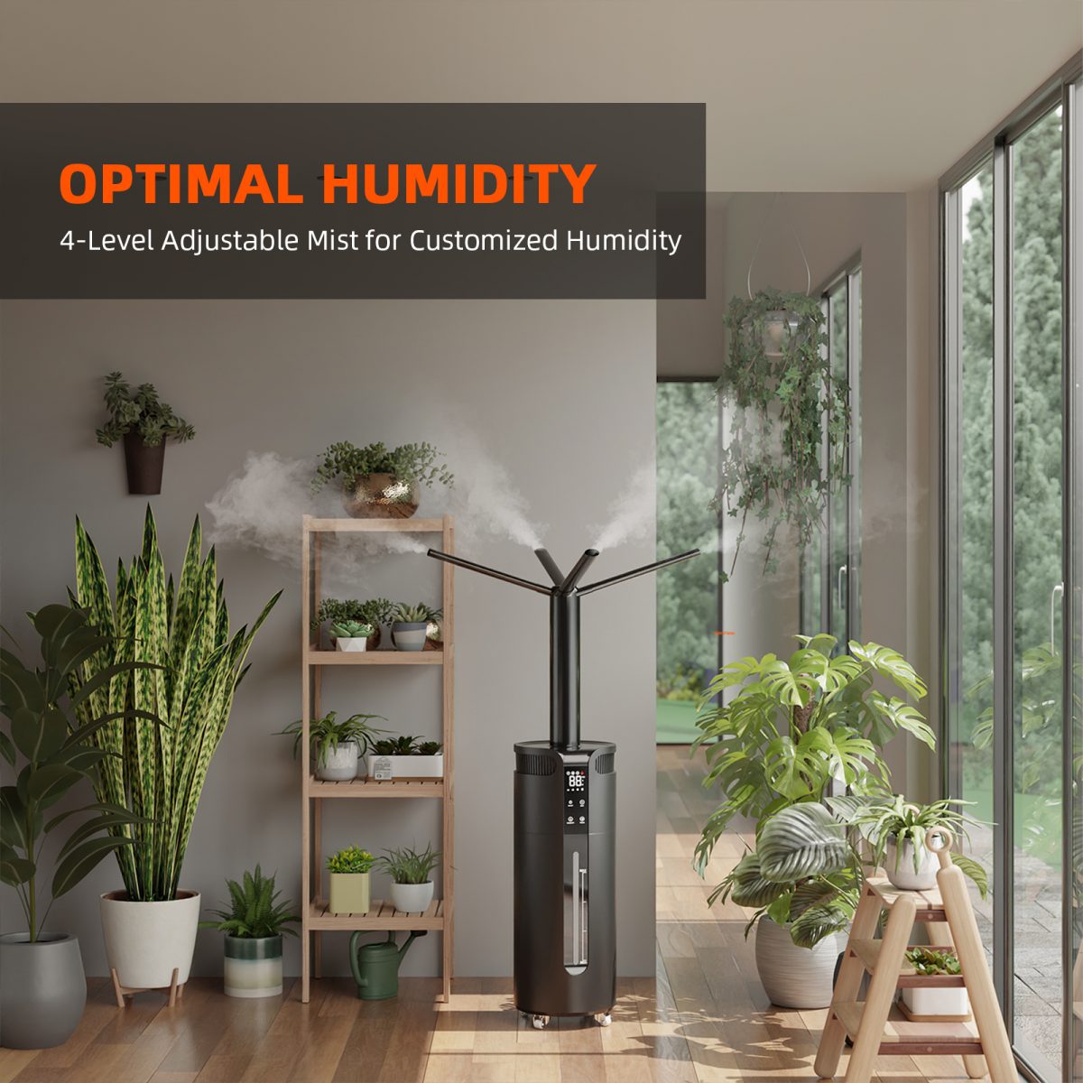 Spider Farmer 16L Humidifier - Powerful Indoor Air Moisturizer for Plant Growth
