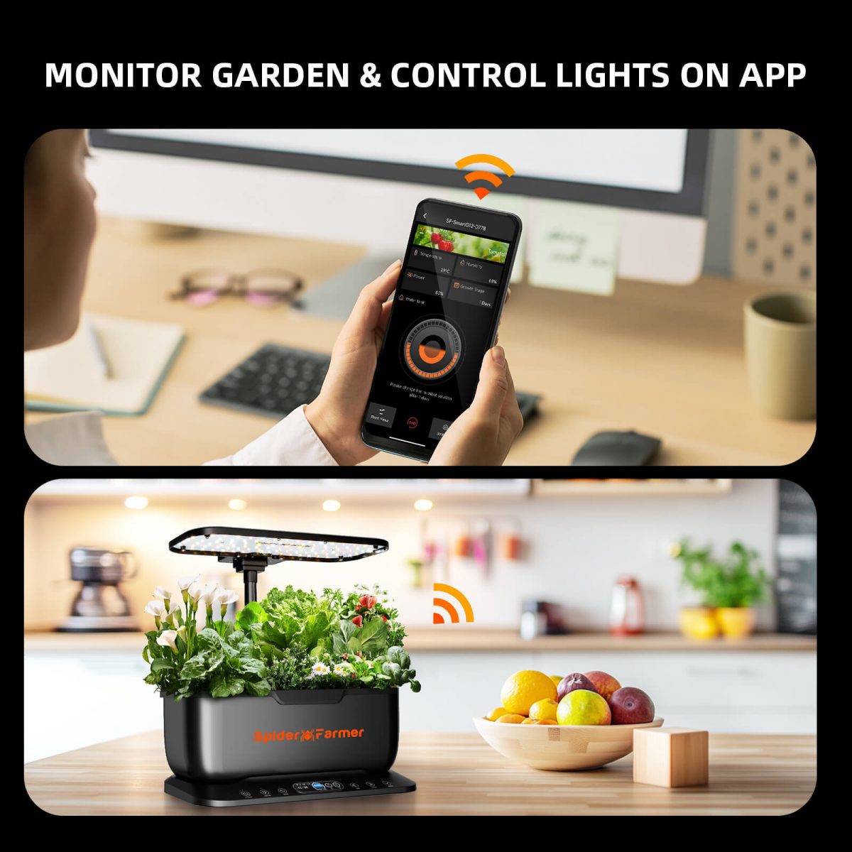 Spider farmer smart g12 Hydroponics Growing System indoor garden light 3