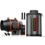 4-Inch-Inline-Fan（GGS-Controller)+4-Inch-Carbon-Filter