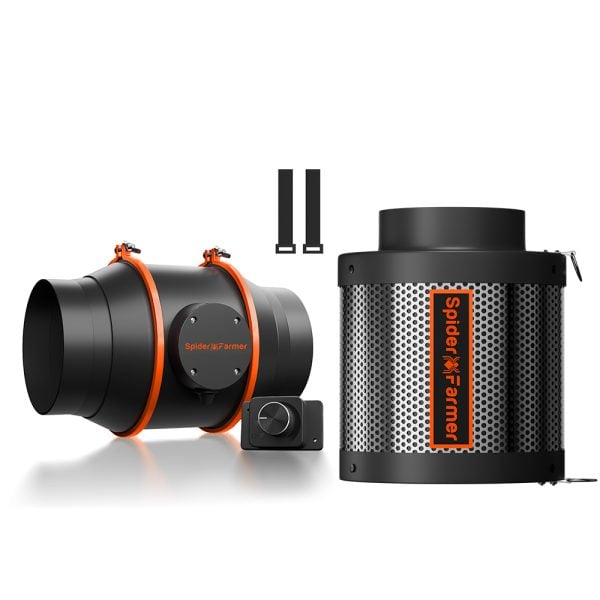 6-Inch-Inline-Fan（RJ12)+6-Inch-Carbon-Filter