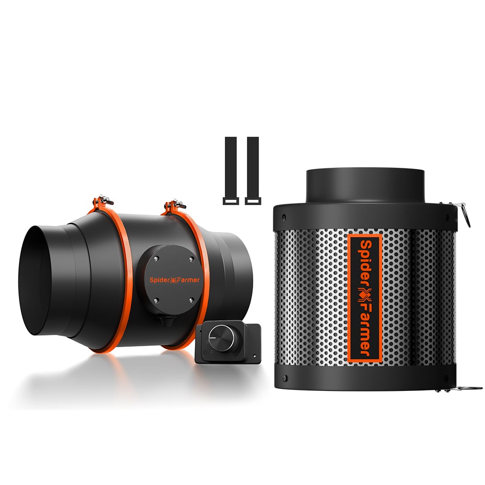 6-Inch-Inline-Fan（RJ12)+6-Inch-Carbon-Filter